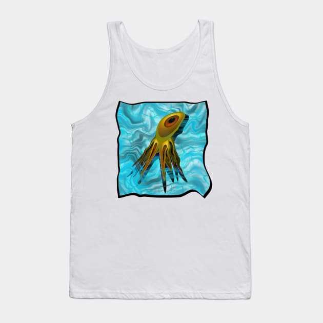 Cyclops Octopus Tank Top by Zenferren